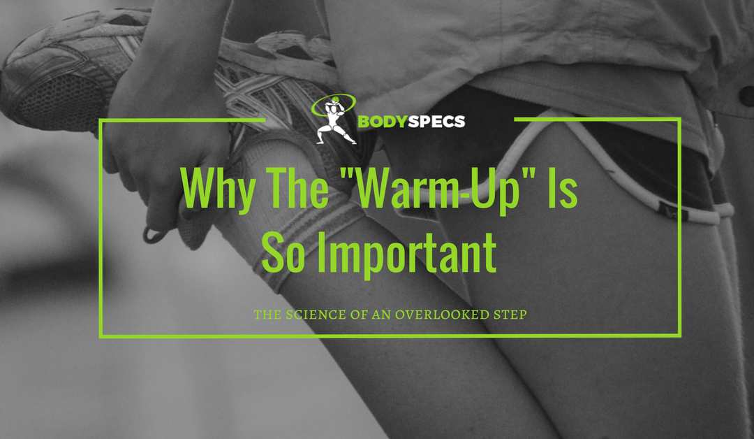 why the warm up is important - featured image, woman stretching