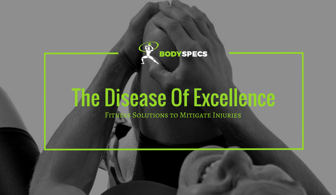 Disease of Excellence - featured blog image | man with knee injury